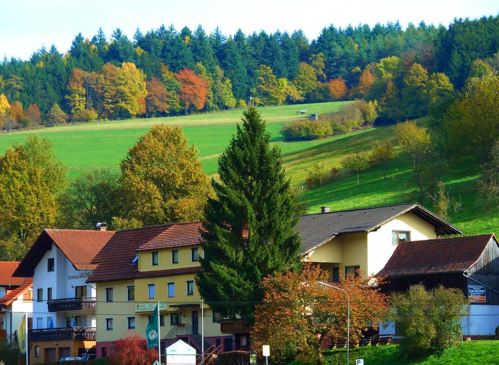 Hotel Gasthof Zur Krone Oberzent Eksteriør billede